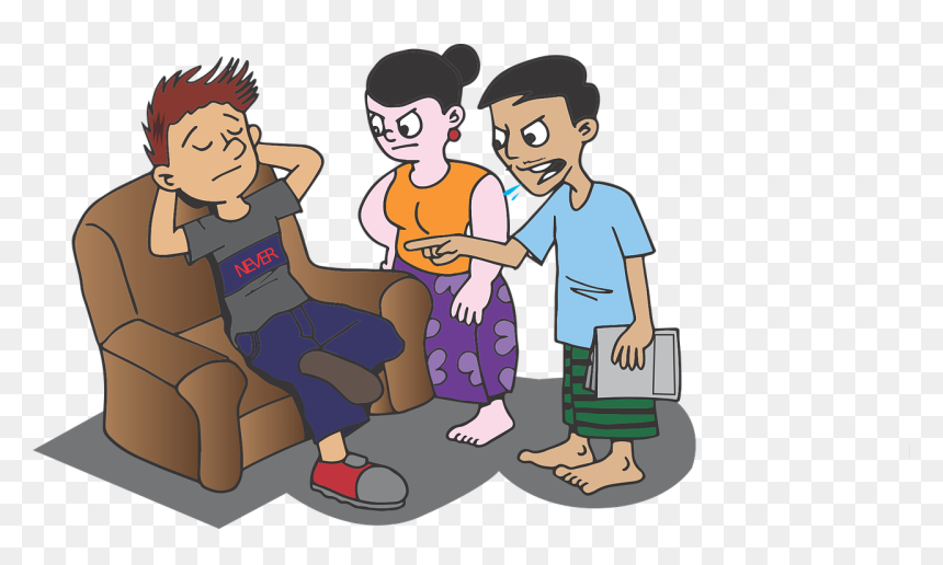 Don T Want To Do, HD Png Download - cartoon couch png