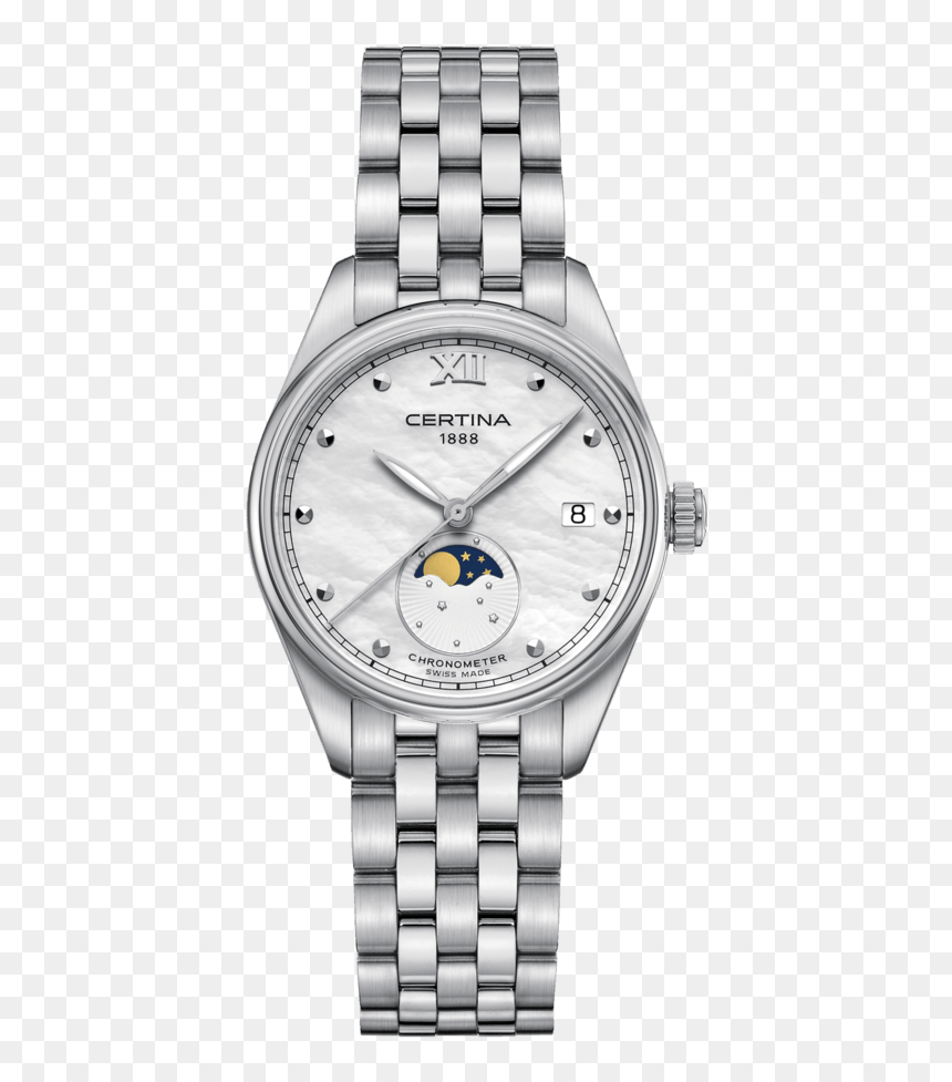 Certina Ds 8 Lady Moon Phase, HD Png Download - moon cycle png