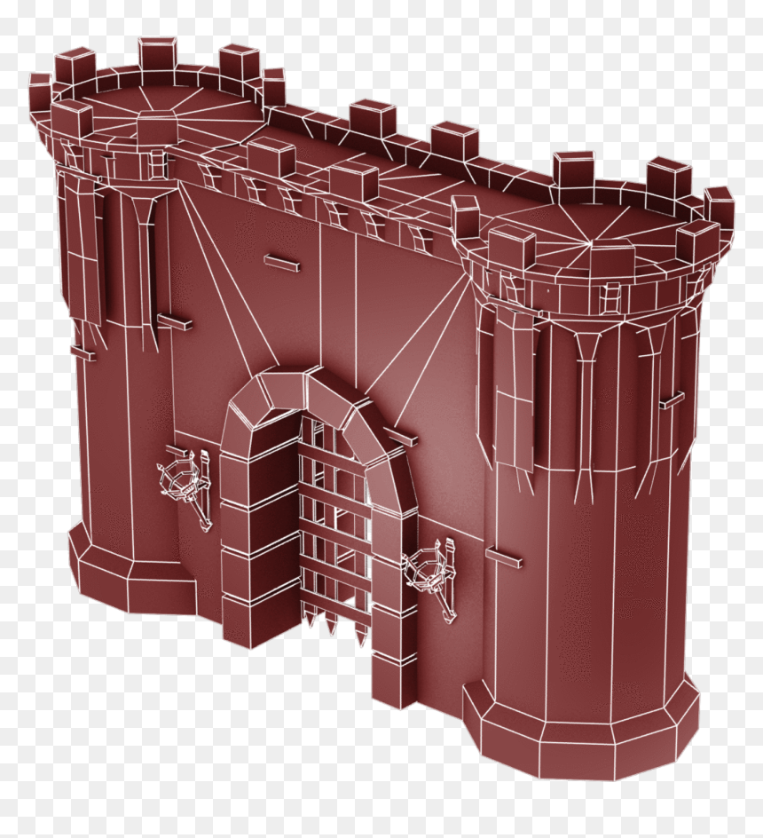 Arch, HD Png Download - medieval castle png