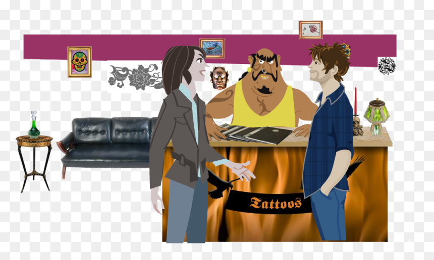 Cartoon, HD Png Download - cartoon couch png