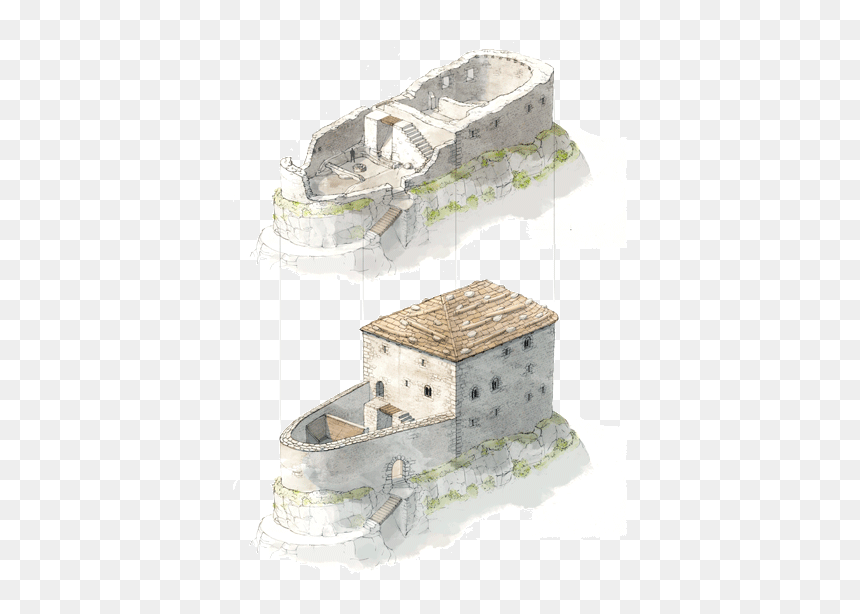 Ruine Alt Wartburg Ch, HD Png Download - medieval castle png