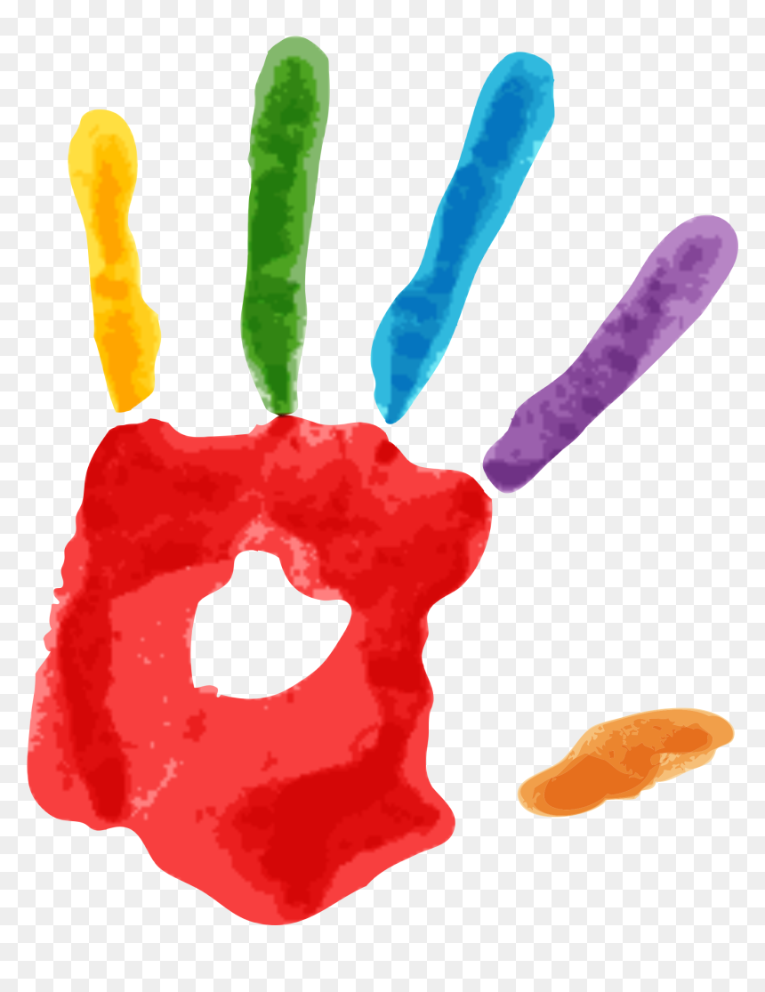 Hand Volunteer Png, Transparent Png - paint stain png