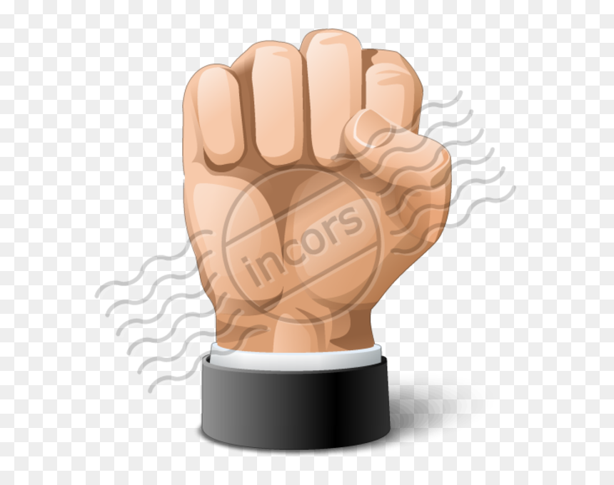 Fist Icon, HD Png Download - hand fist png