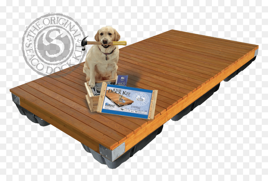 Golden Retriever, HD Png Download - wood dock png