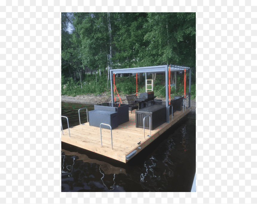 Boat, HD Png Download - wood dock png