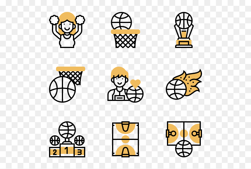 Big Data Icon Png, Transparent Png - cartoon basket png