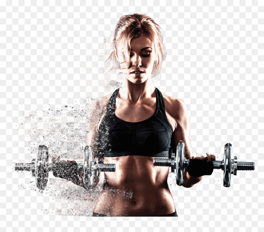 Women Fitness Transparent Background Png, Png Download - fitness woman png