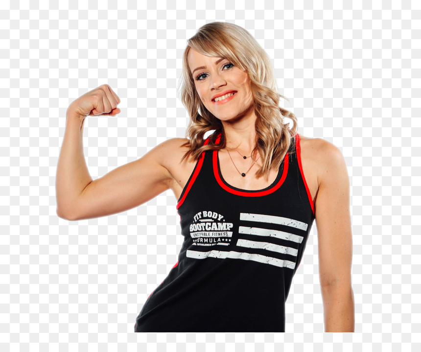 Active Tank, HD Png Download - fitness woman png