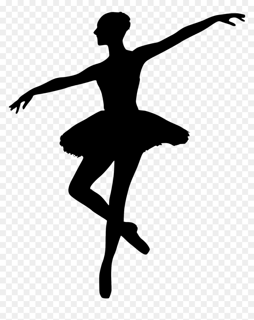 Dance Black And White, HD Png Download - dancing woman png