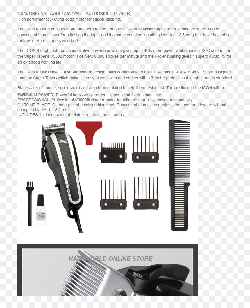 Hair Clipper, HD Png Download - barber clipper png