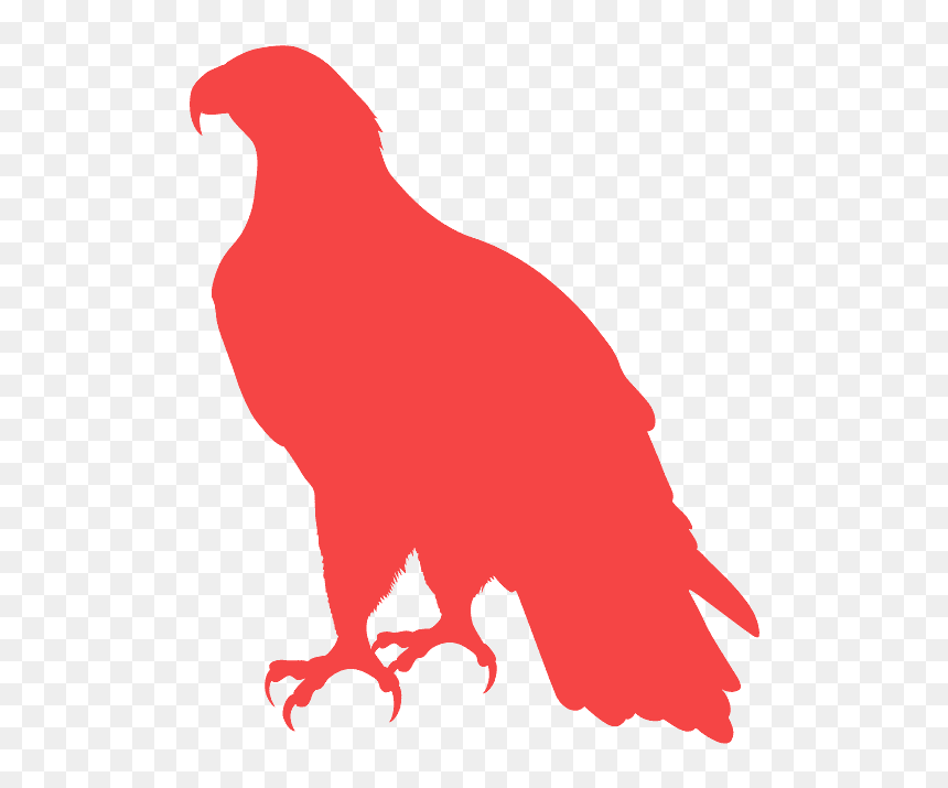 Aguila Americana Silueta, HD Png Download - eagle head vector png