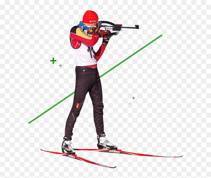 Biathlon, HD Png Download - fondo montañas png