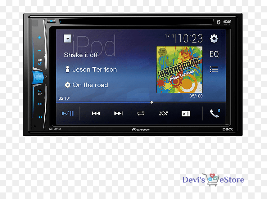 Pioneer Touch Screen Radio, HD Png Download - car radio png