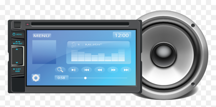 Gadget, HD Png Download - car radio png