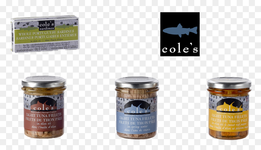 Canned Clams Coles, HD Png Download - sardines png