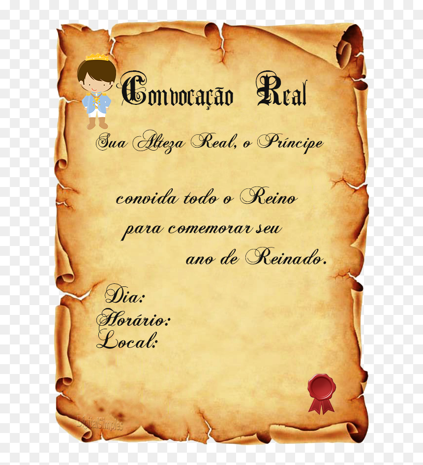Papel Pergaminho Para Imprimir, HD Png Download - moldura pergaminho png