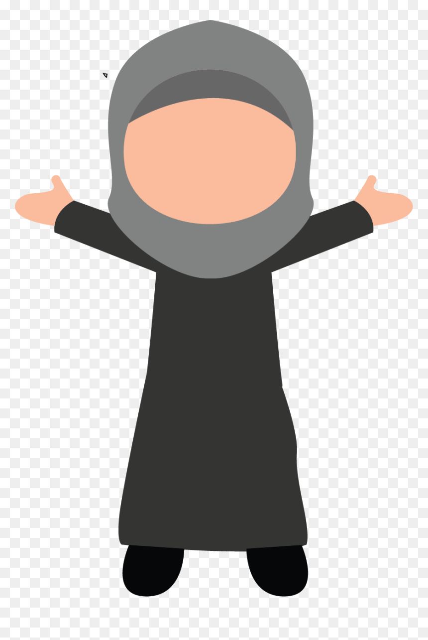 Illustration, HD Png Download - muslimah png
