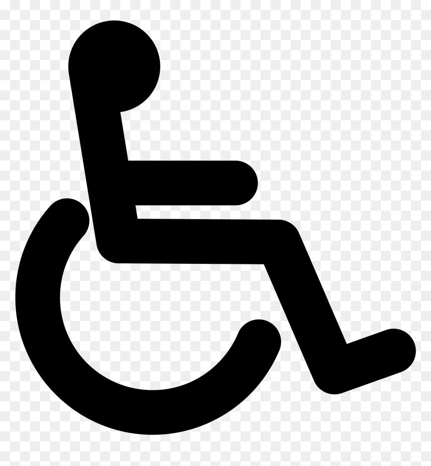 Wheelchair Clip Art, HD Png Download - cartoon chair png