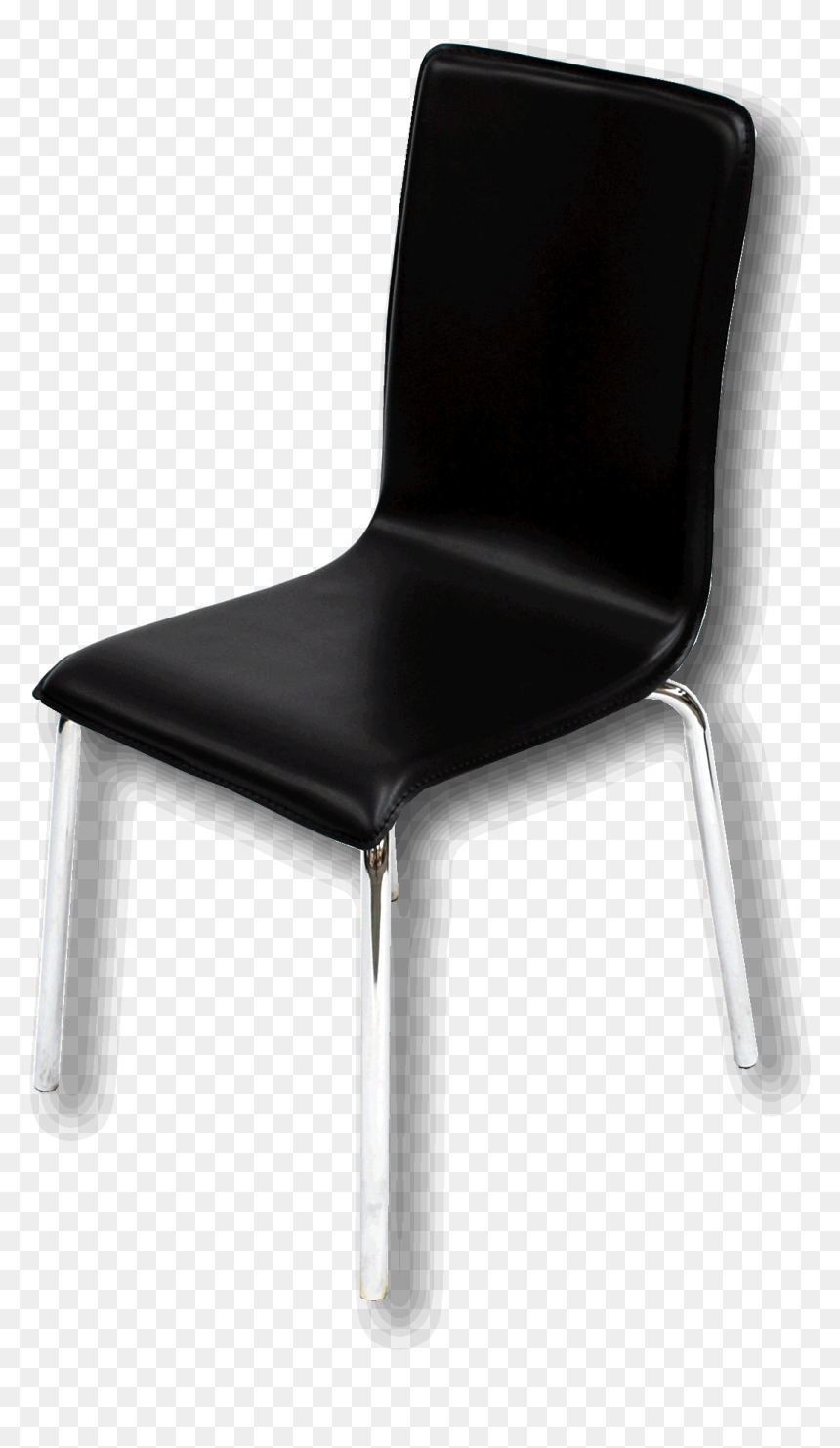 Black Chair Png, Transparent Png - cartoon chair png