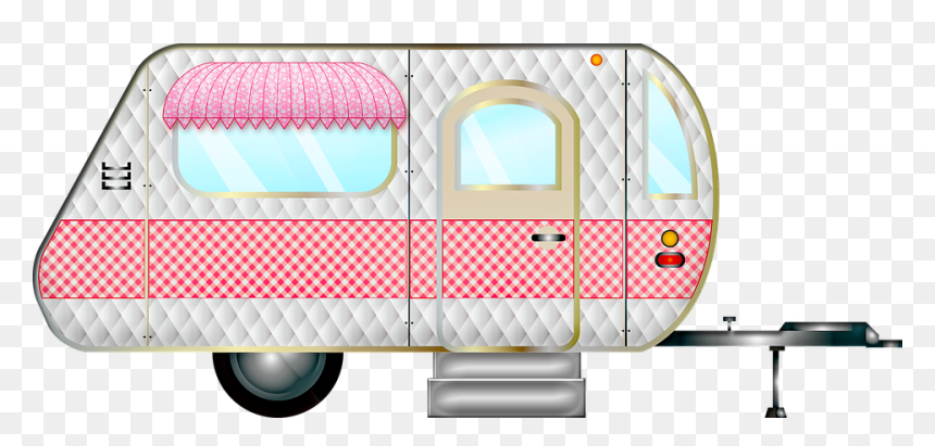 Circle, HD Png Download - vintage camper png