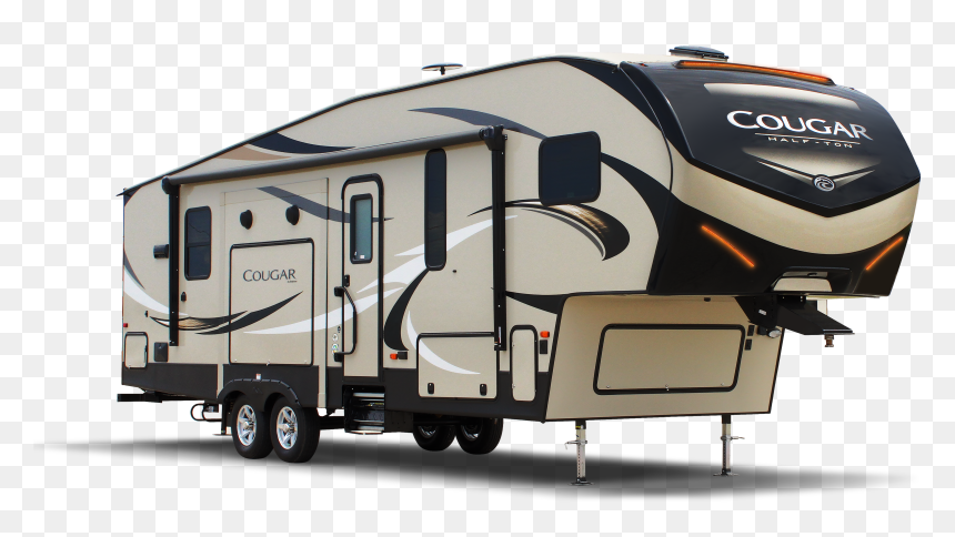 Cougar Half Ton 25res, HD Png Download - vintage camper png