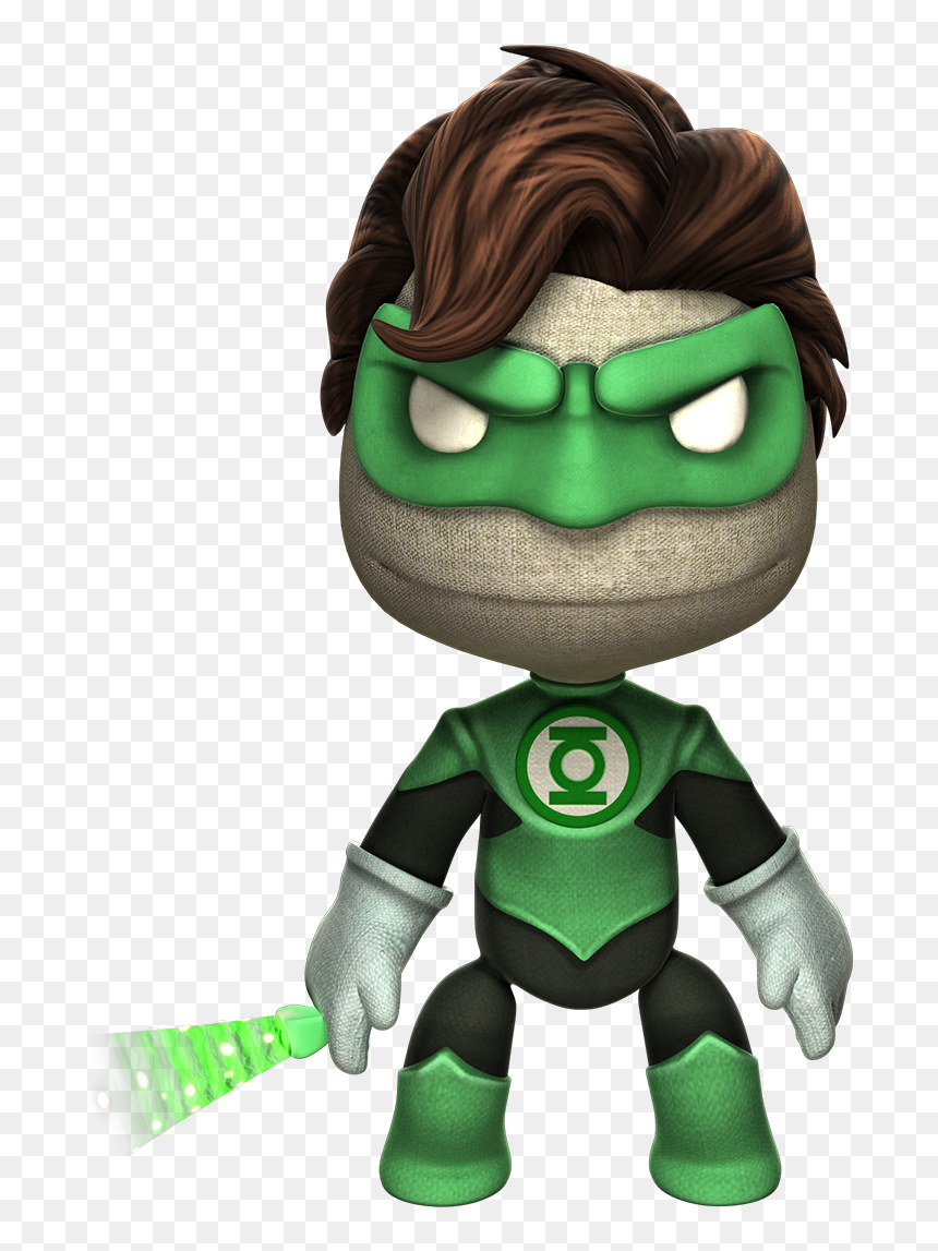 Little Big Planet Green Lantern, HD Png Download - green lantern comic png