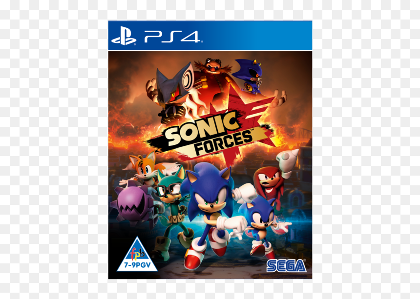 Sonic Forces Ps4, HD Png Download - lego sonic png