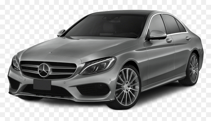Mercedes C Class 2016 Dark Grey, HD Png Download - 2016 mercedes png