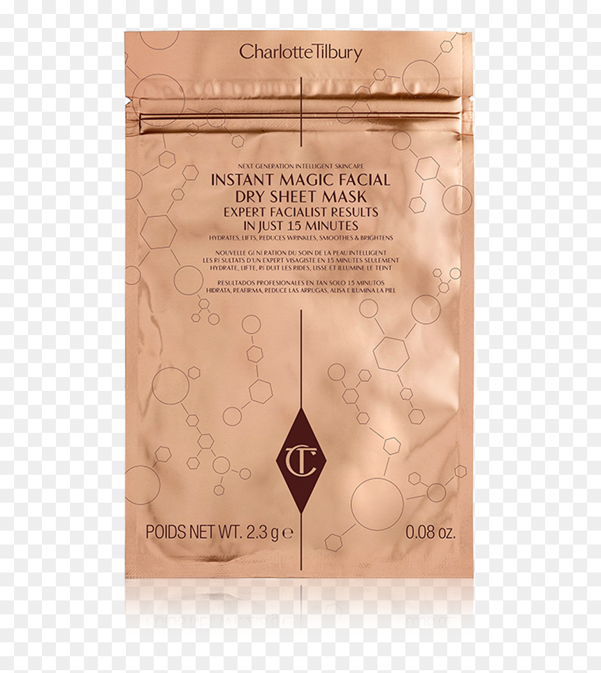 Charlotte Tilbury Instant Magic Facial Dry Sheet Mask, HD Png Download - tobi mask png