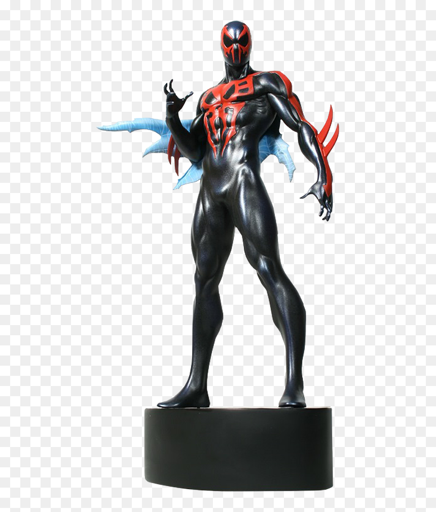 Bowen Spider Man 2099 Statue, HD Png Download - spiderman 2099 png