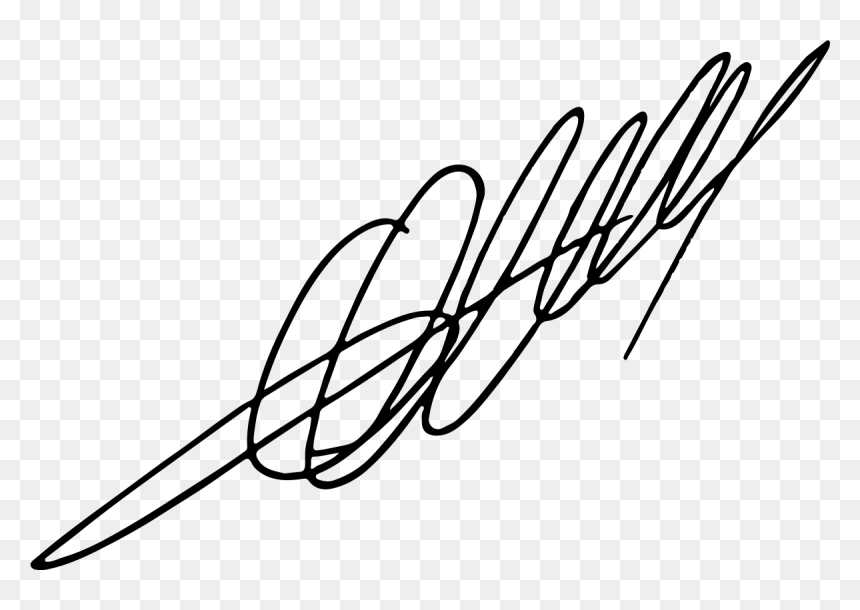 Calligraphy, HD Png Download - elvis signature png