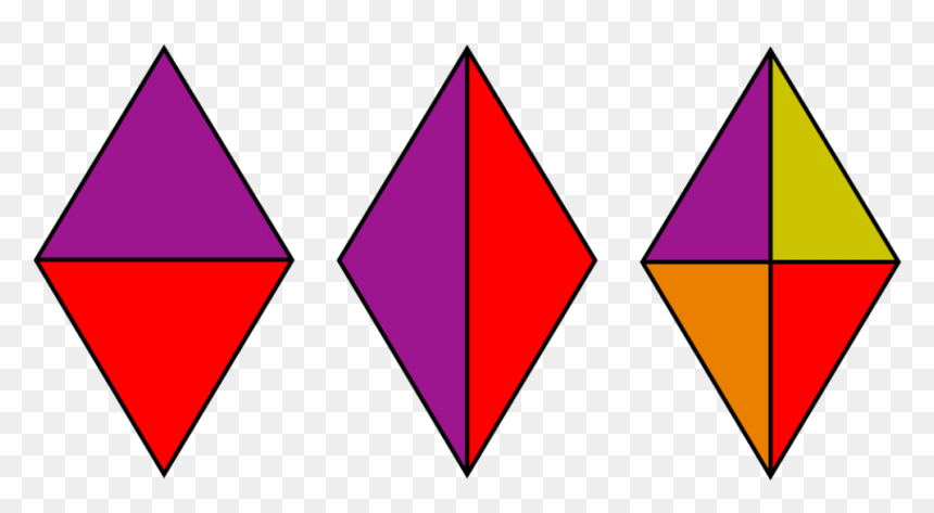 Triangle, HD Png Download - losango png
