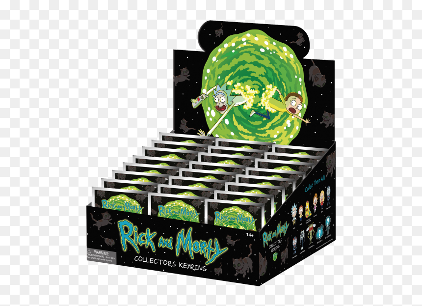 Rick And Morty Collectors Keyring, HD Png Download - rick and morty fart png