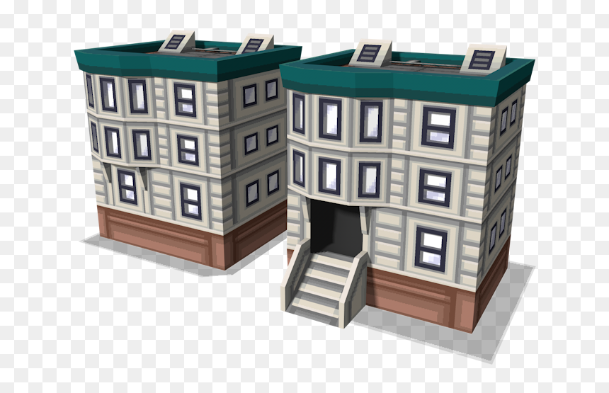 Pokemon Black And White Buildings, HD Png Download - fletchinder png