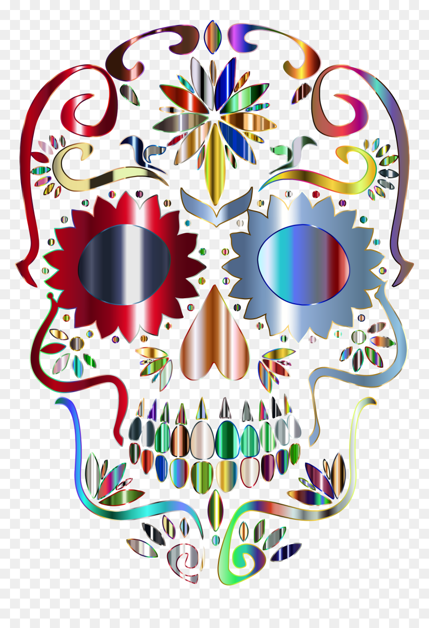 Transparent Background Skull Icon Png, Png Download - girly skull png