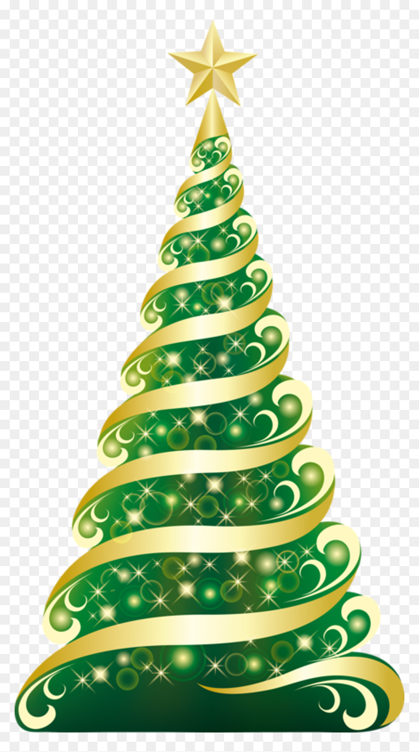 Merry Christmas Tree In Png, Transparent Png - christmas tree png free