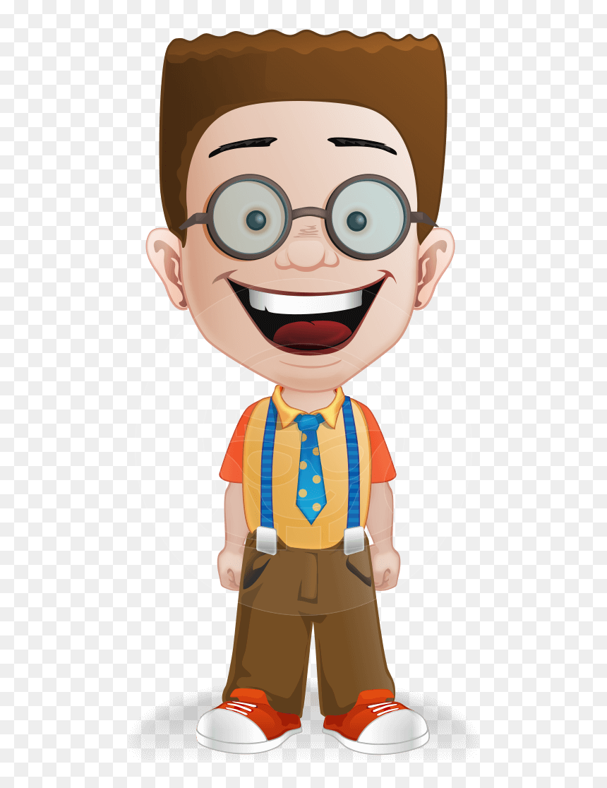 Cartoon, HD Png Download - school boy png
