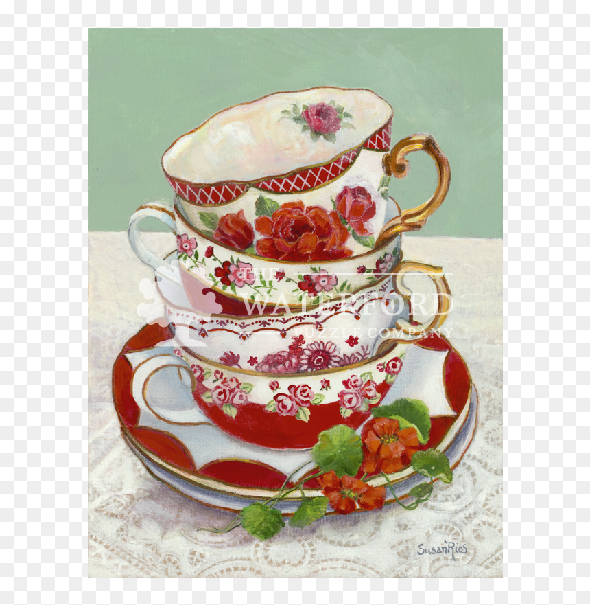 Red Teacups, HD Png Download - teacups png