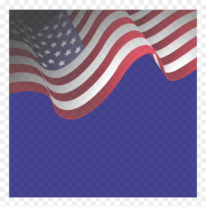 Png American Flag Transparent Background, Png Download - american flag png