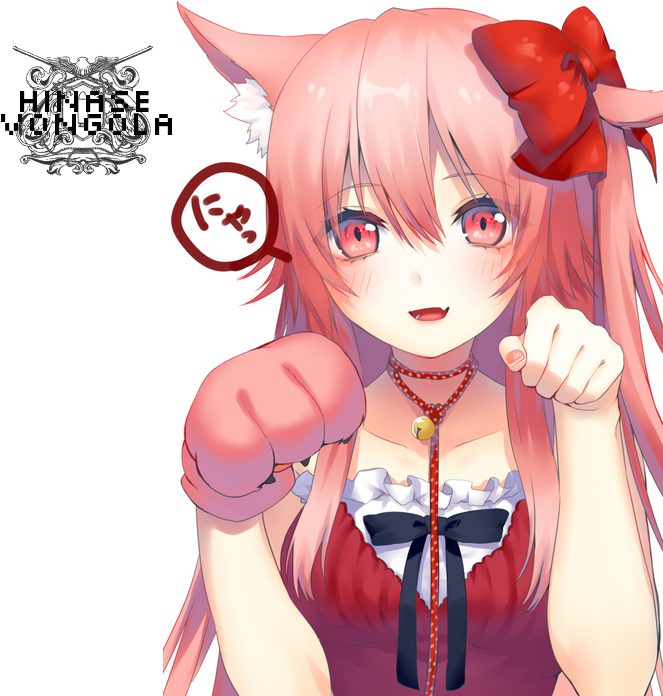 Neko Girl Png Library Anime Cat Girls With Blue Hair Transparent Png ...