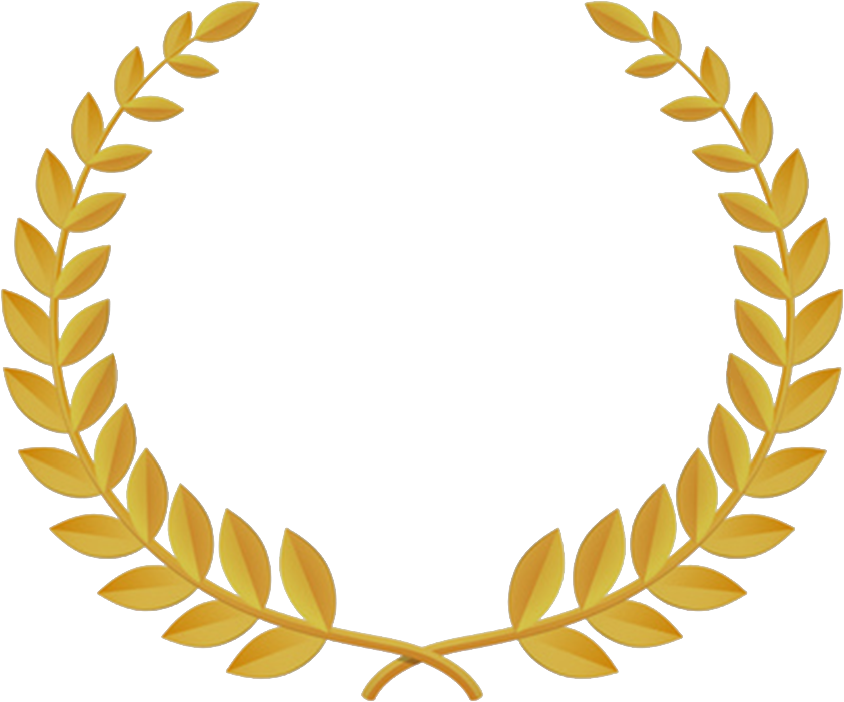 Download Laurel Wreath Png - Golden Laurel Wreath Png, Transparent Png ...
