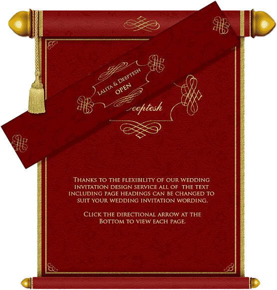 Download Wedding Card Envelope Png Pic - Design Hindu Wedding ...