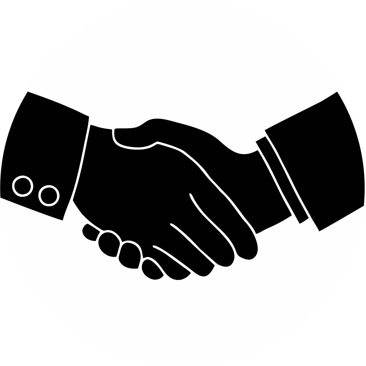 Download Free Handshake Logo Png - Handshake Silhouette, Transparent ...