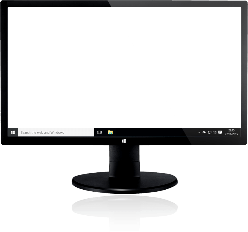 Download Monitor Overlay Smallest - Computer Monitor, HD Png Download - vhv